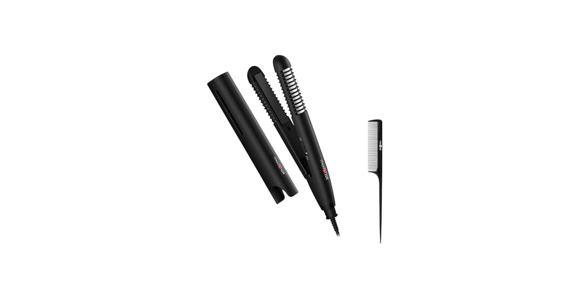 1342充電器なし コンセント不要のスタイリッシュモバイルヘアアイロン - mod's